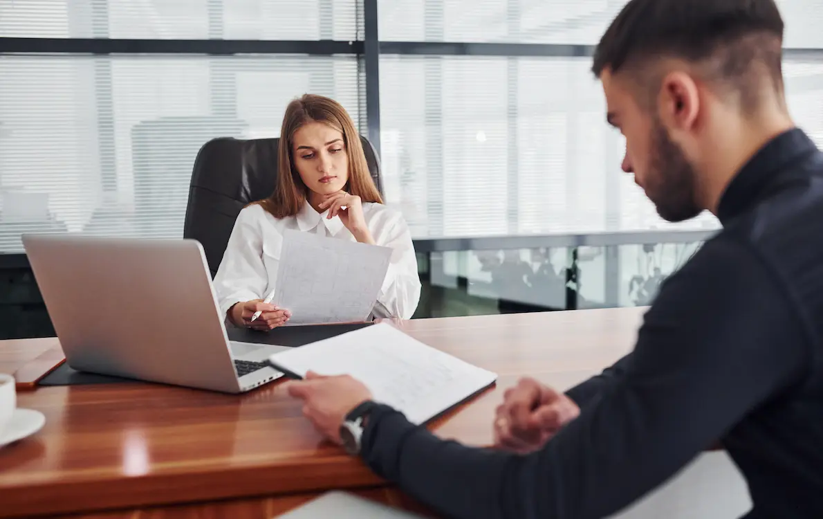 Appear in job interview with full of confidence